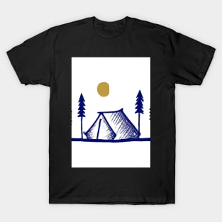 Camping Tent T-Shirt